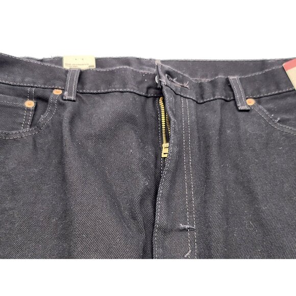 Levi's Men's Big & Tall 550 Relaxed Fit Non-Stretch Jeans - Black 44‎ x 29 - Picture 3 of 8